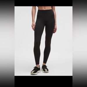 lululemon Wunder Train Leggings Black 28”